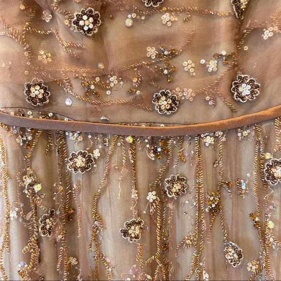 Basix Embroidered Long Dress - Picture 5 of 6